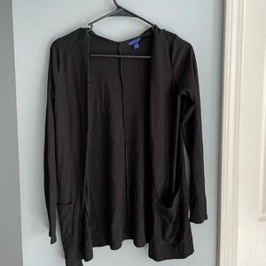 everyday black cardigan